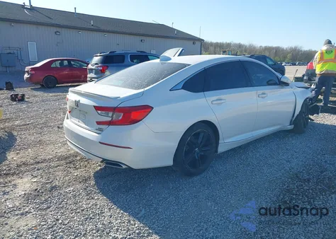 2019 Honda Accord Sport 2.0T из США, поврежденный, VIN 1HGCV2F3XKA017821